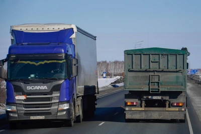 Проезд фур на омской развязке «Входная» запрещен еще на год