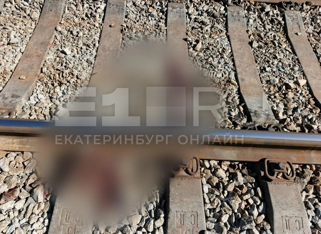 На путях остались следы крови | Источник: читатель E1.RU