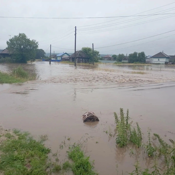 В некоторых местах глубина воды была больше метра | Источник: читатель 59.RU
