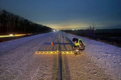 На Урале перекрыли трассу из-за смертельной аварии