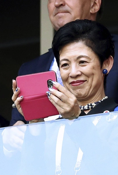 На ЧМ-2018 (матч Япония-Колумбия)