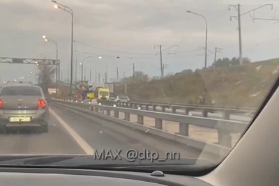 Подъезд к Нижнему Новгороду встал в пробках