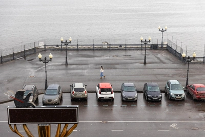 Ярославль в будни: безлюдные улицы и птичьи стаи