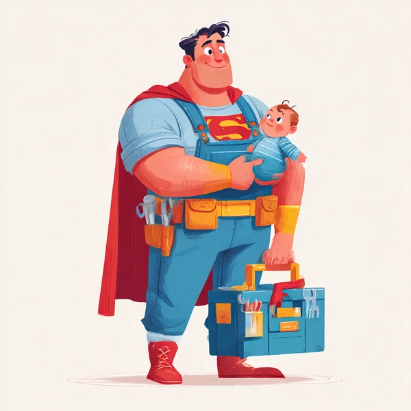 Всемирный день мужчин 2025 | Источник: Midjourney