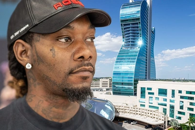 Offset ранен возле казино во Флориде