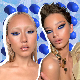 Ставим лайк: 10 модных голубых макияжей на День святого Валентина