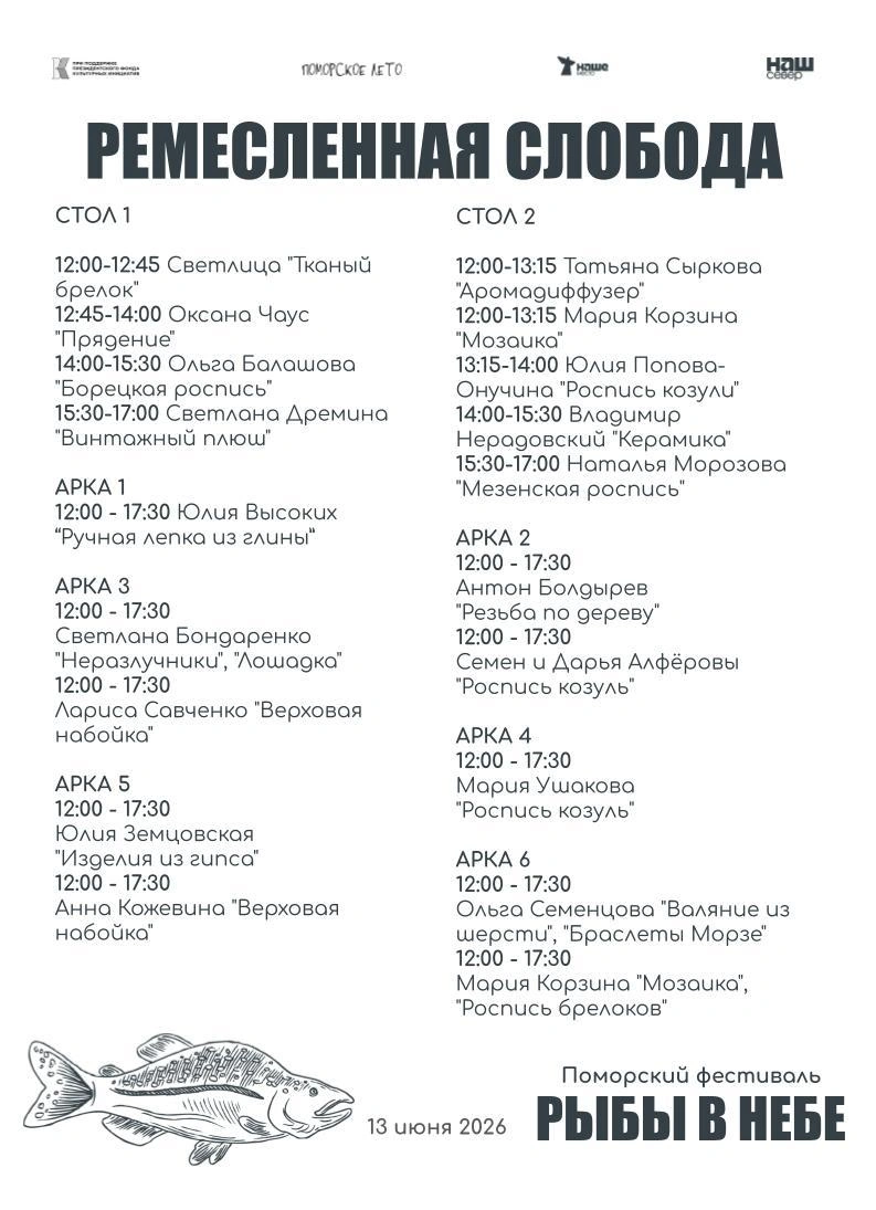 Источник: Поморское лето | Трио фестивалей / Vk.com