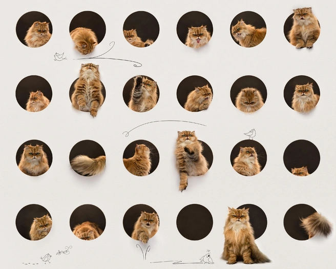 Котиков много не бывает, тем более таких пушистых | Источник: Belinda Richards / International Pet Photography Awards 2026