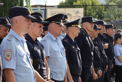 Полиция обеспечила порядок на футбольном матче