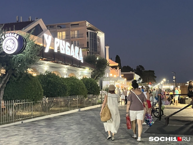 В Сочи много рыбных ресторанов  | Источник: Анна Грицевич / SOCHI1.RU