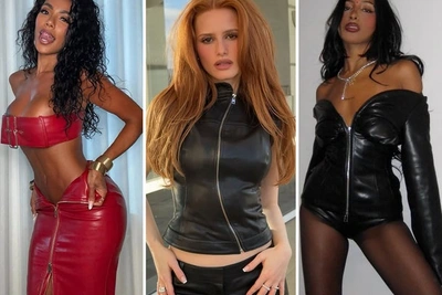 Звезды в коже: горячие образы для завершения зимы