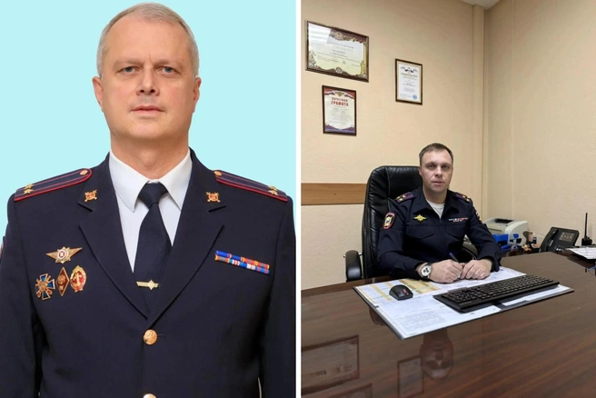 Дмитрий Брацун (слева) и Олег Крупнов — опытные силовики | Источник: ГУ МВД по Свердловской области