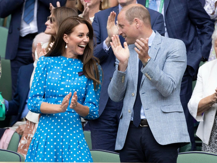 Кембриджские в девятый день Уимблдонского чемпионата, 5 июля 2022