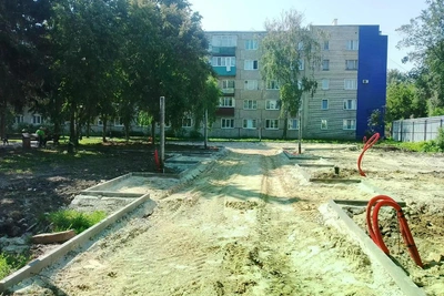 В Кузнецке обновляют сквер Героев СВО