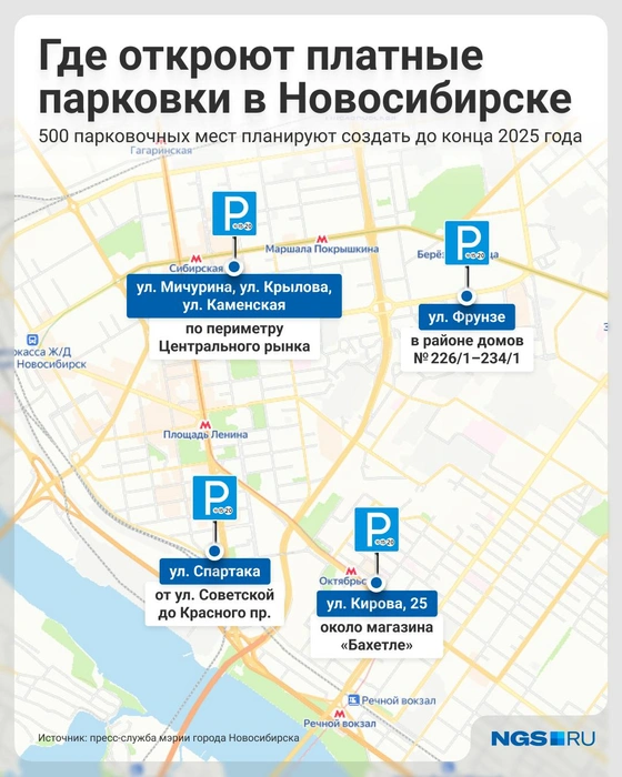 500 платных парковочных мест откроют уже в этом году | Источник: Семён Казьмин / Городские порталы