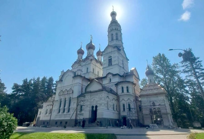 Завершилась реставрация Казанской церкви в Зеленогорске. Фото | Источник: администрация Санкт-Петербурга