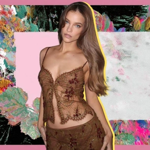 Вышивка бисером — главный тренд зимних вечеринок 2025: доказывает Барбара Палвин