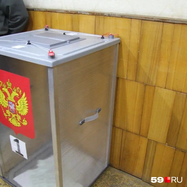 Бюллетени опускали вот в такую урну | Источник: Вероника Свизева / 59.RU
