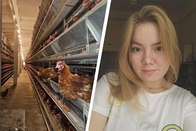 Марта выбрала не модную профессию с удаленкой, а работу зоотехником | Источник: Марта Туголукова