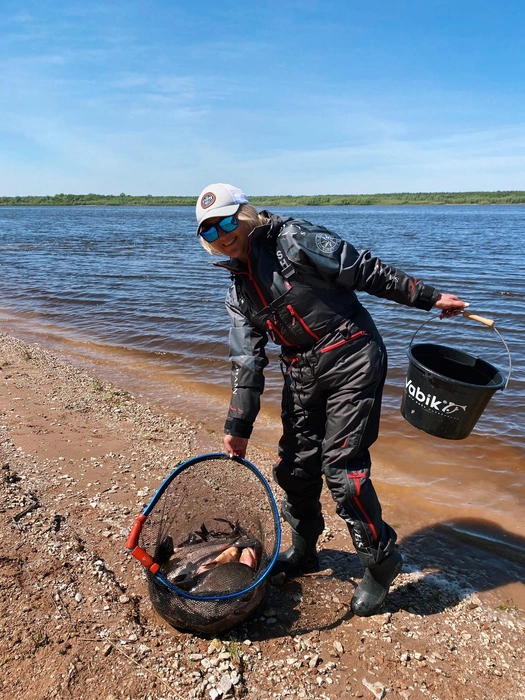 Эльвира&nbsp;— кандидат в мастера спорта в дисциплине «ловля на мормышку со льда» | Источник: Эльвира Касатова