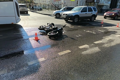 В Зауралье за день пострадали два мотоциклиста