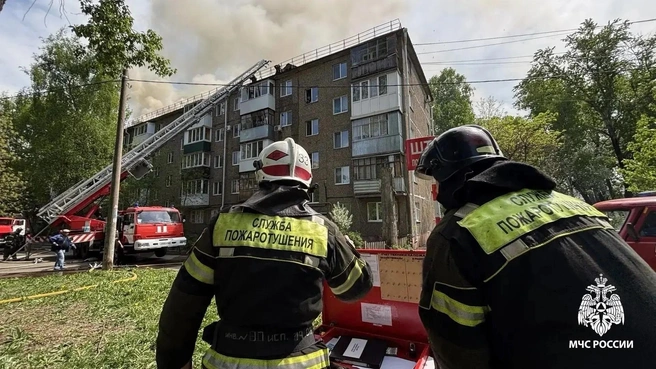 Крышу в этом доме ремонтировали 9 лет назад | Источник: МЧС Башкирии