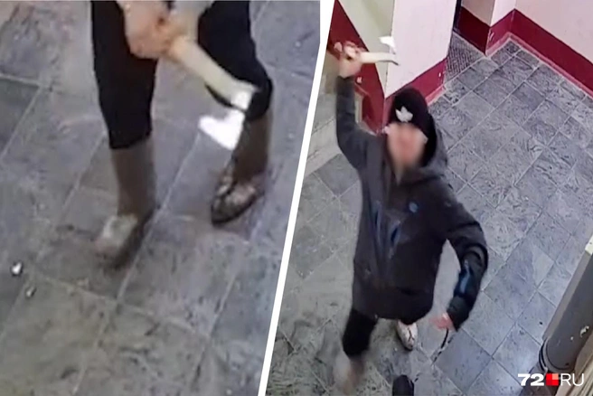 Чем мужчине не угодила камера — пока неизвестно | Источник: читатель 72.RU