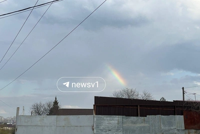 Радуга над Волгоградом: затишье после апрельского шторма