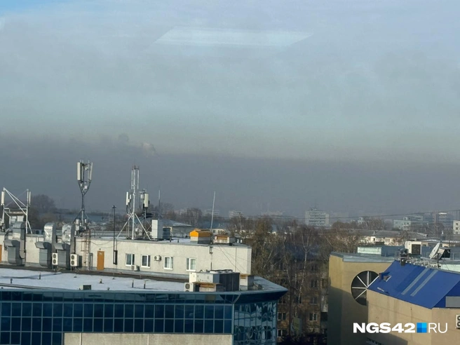 Во время режима НМУ предприятиям в городе рекомендуют снизить объемы выбросов | Источник: читатель NGS42.RU