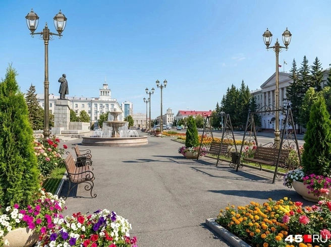 Что же ждет центральную площадь Кургана? | Источник: Полина Авдошина / Городские медиа / Иллюстрация