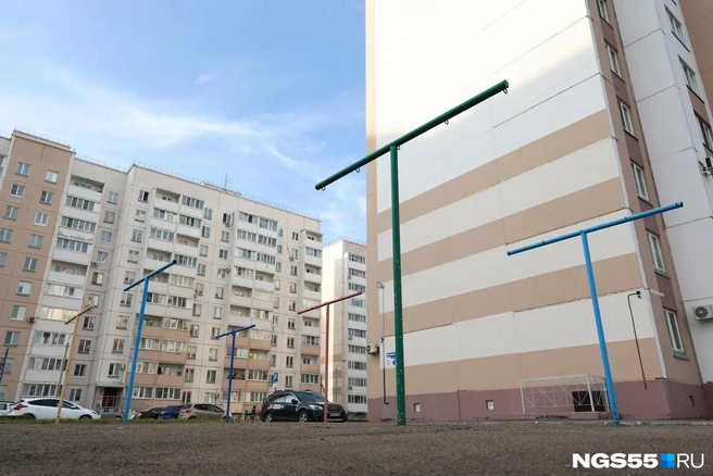 Сушилки для белья тоже предусмотрены | Источник: Евгений Софийчук / NGS55.RU