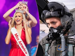 Новой «Мисс Америка» стала офицер ВВС: 20 фото самой красивой девушки США