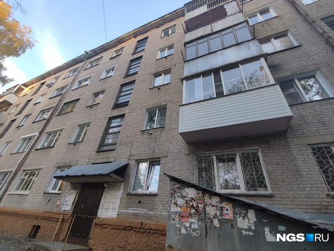 Даже проходя мимо подъезда с квартирой Александра, можно почувствовать смрад | Источник: Илья Калинин / NGS.RU