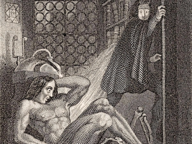 Иллюстрация из издания «Франкенштейна» Мэри Шелли 1831 года | Источник: Theodor von Holst