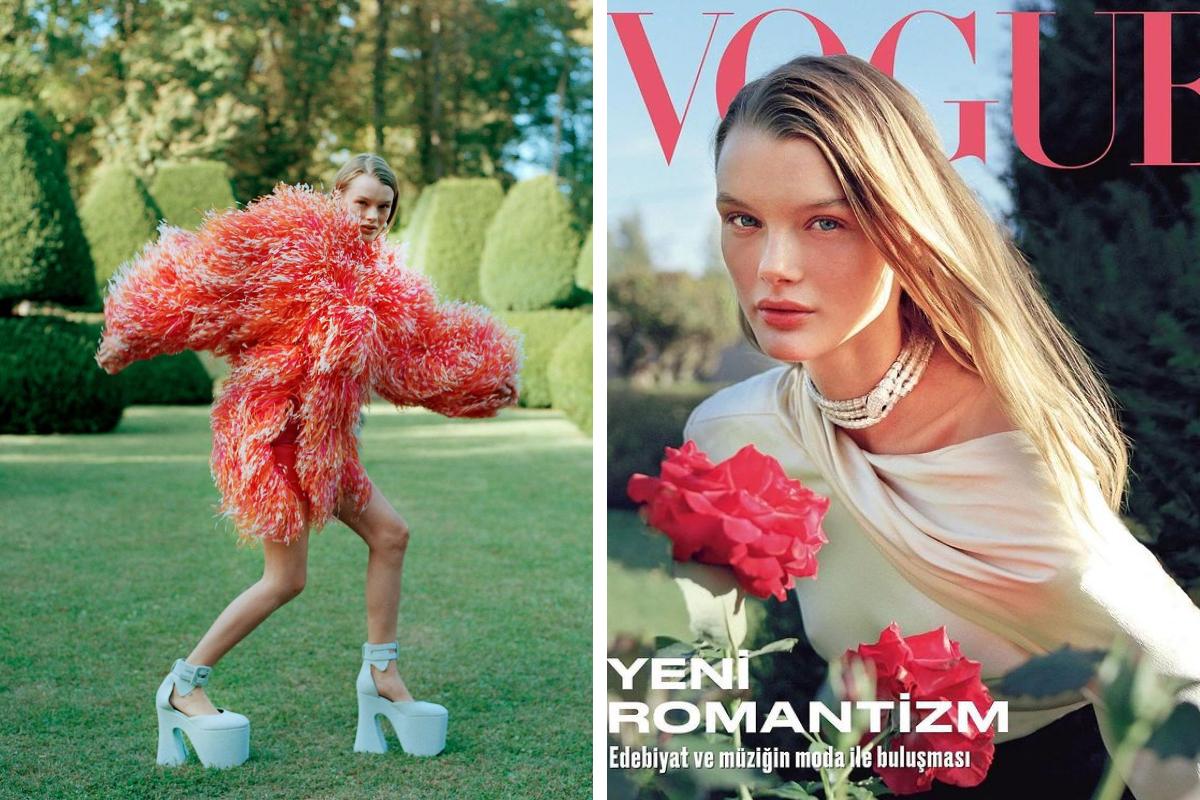 Омская топ-модель Кристина Грикайте попала на обложку Vogue - 9 ноября 2023  - НГС55.ру