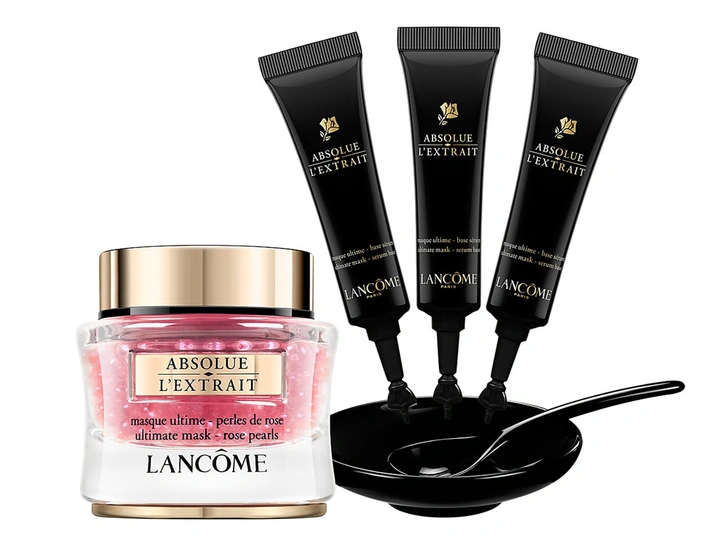 Красота по-французски: маска-сыворотка с розовыми жемчужинами от Lancome