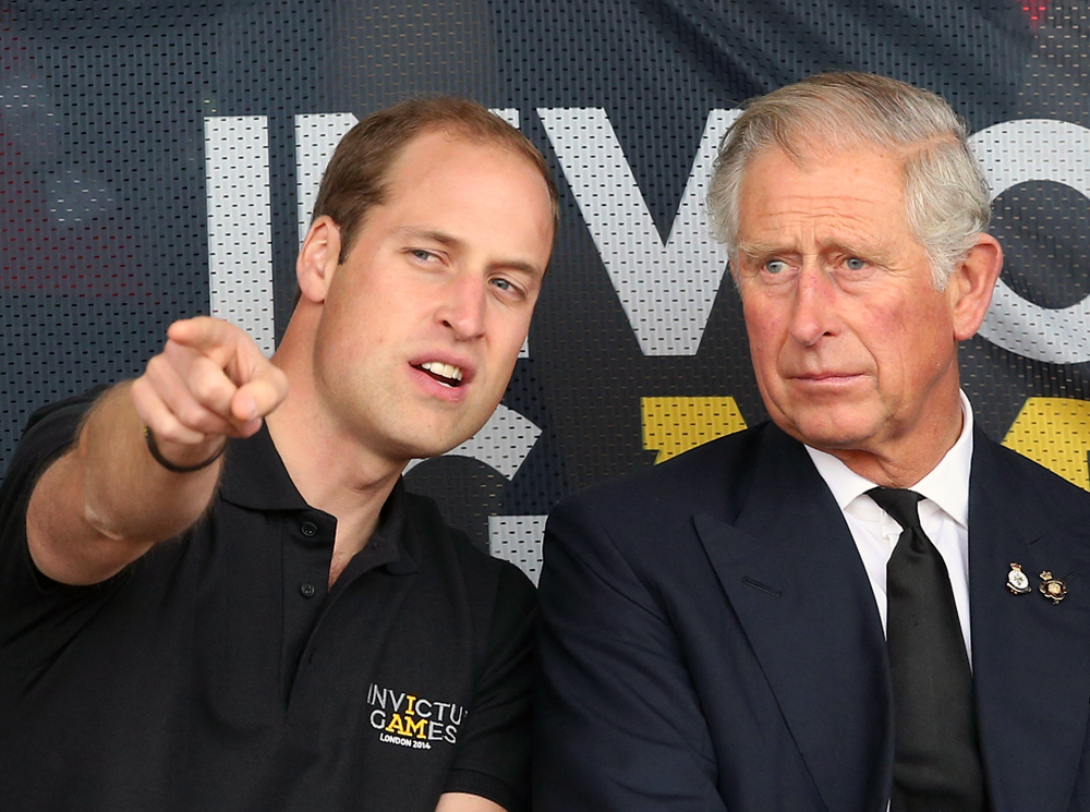 Принц Уильям с отцом на Играх Непокоренных | marieclaire.ru