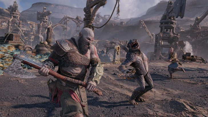 «Левиафан» из God of War: Ragnarök, Santa Monica Studio