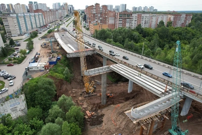 Мост через Егошиху откроют раньше запланированного срока