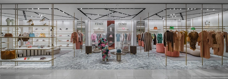 Новый бутик Fendi в ЦУМе