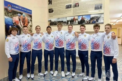 Айдаан Ховалыг — на ЧМ по пожарно-спасательному спорту