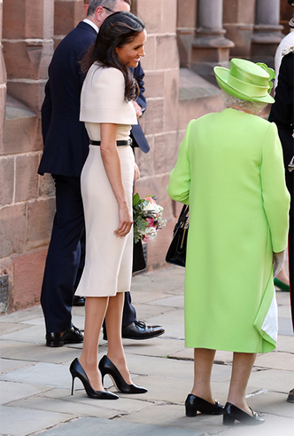 Фото №3 - Насколько герцогиня Меган уже сблизилась с королевской семьей