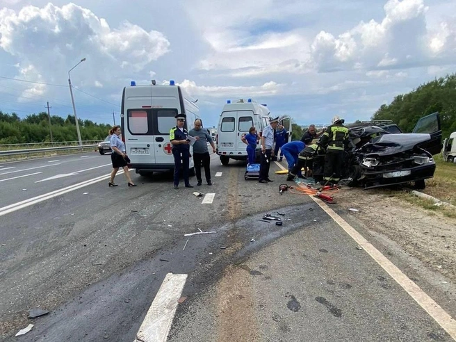 Мчался со скоростью 139 км/ч. Тюменец на Volvo устроил смертельное ДТП на трассе — видео | Источник: Прокуратура Чувашии / t.me