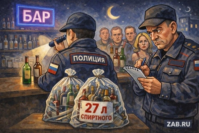 В Чите полицейские нашли нарушения в продаже алкоголя