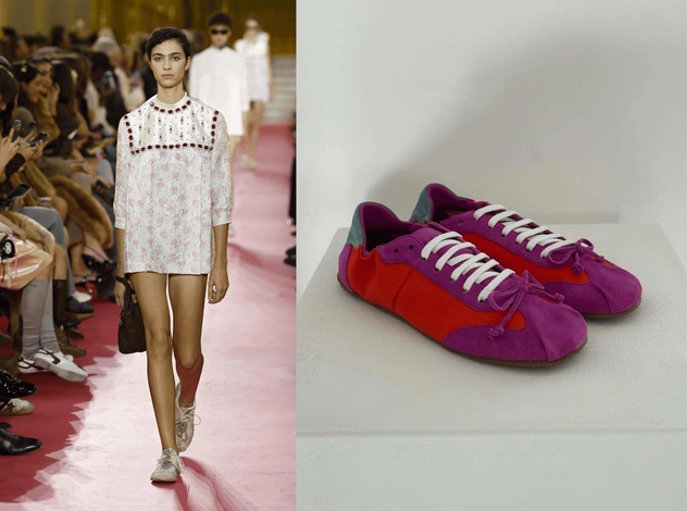 Miu Miu обвиняют в плагиате дизайна знаменитых кроссовок Ballerinas
