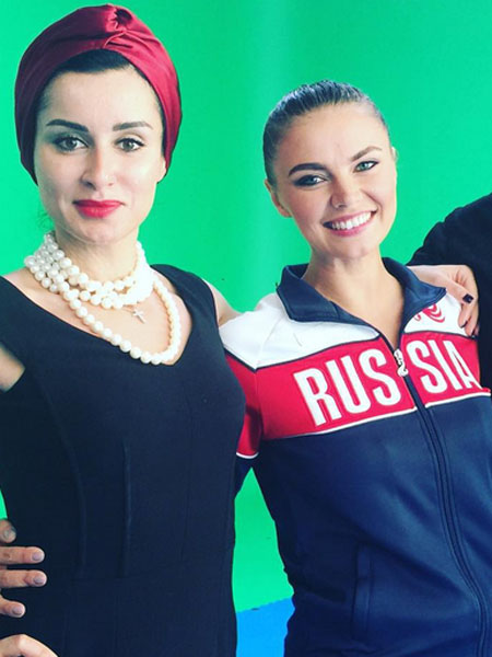 Тина Канделаки и Алина Кабаева фото