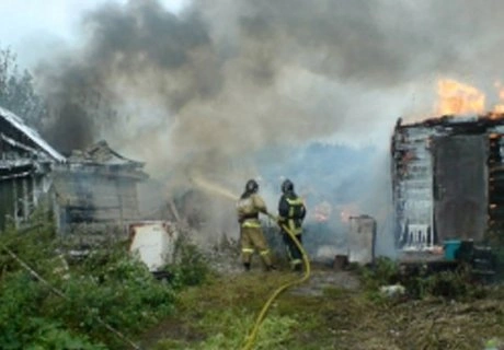 В Шацком районе произошел пожар в жилом доме | ya62.ru