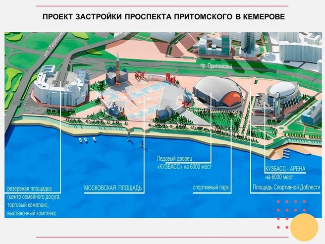 Так будет выглядеть Притомский проспект после того, как закончится строительство всех объектов | Источник: sibgenco.online