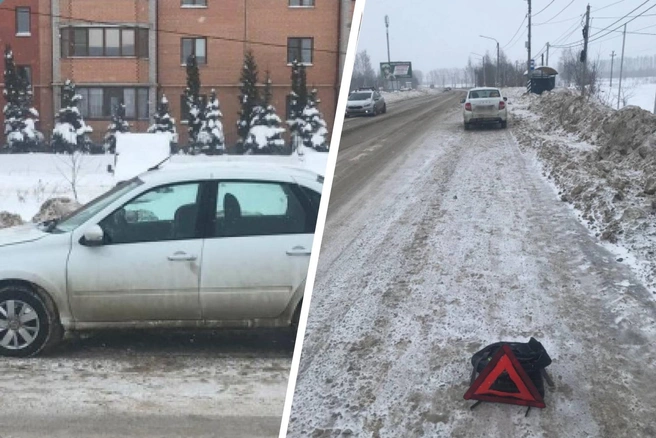 К счастью, попавший под колеса ребенок выжил | Источник: УМВД по Рязанской области
