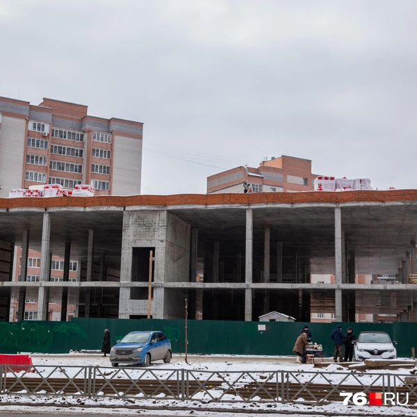 Это новый строящийся «Аквилон» | Источник: Кирилл Поверинов / 76.RU